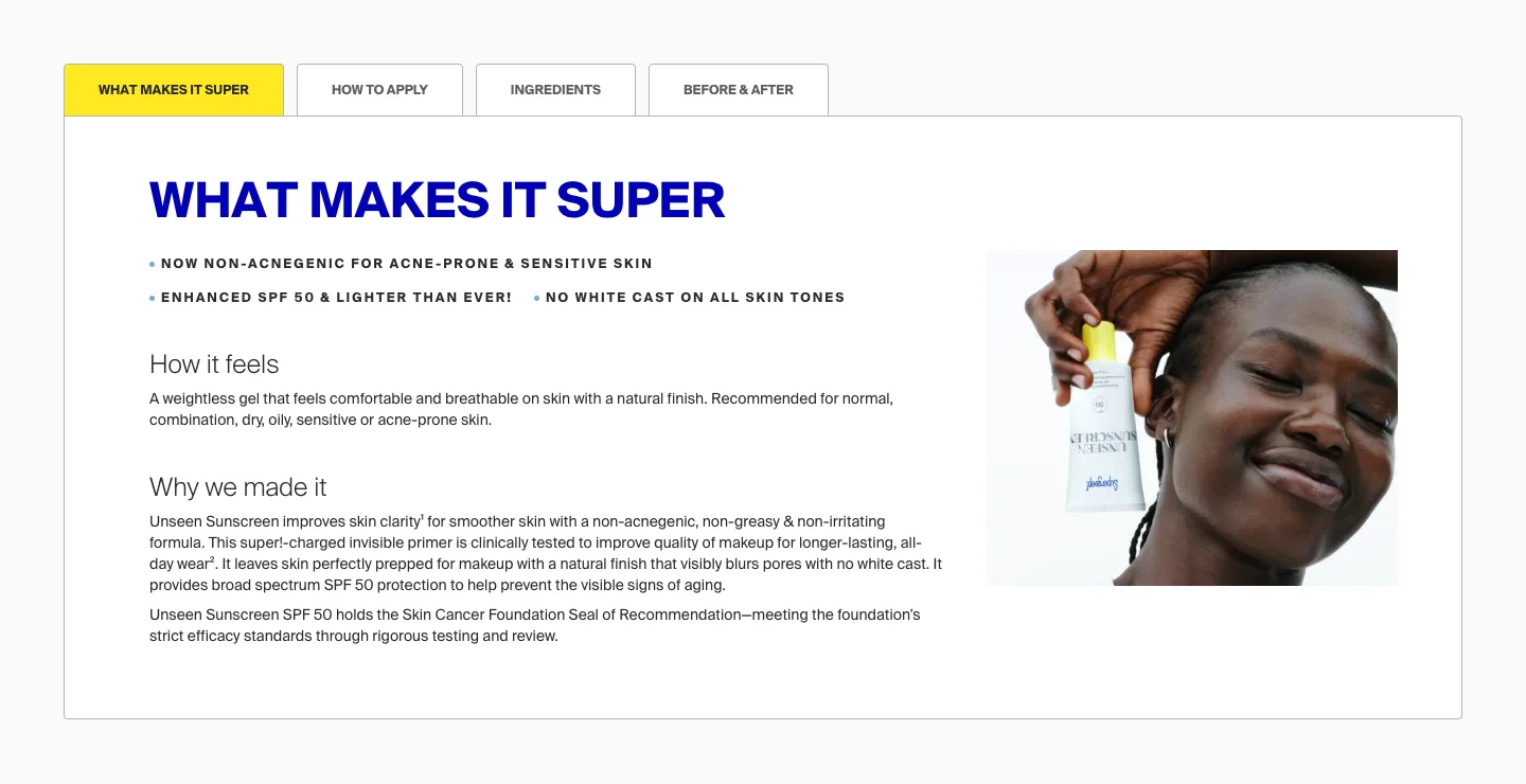 What Makes It Super from supergoop