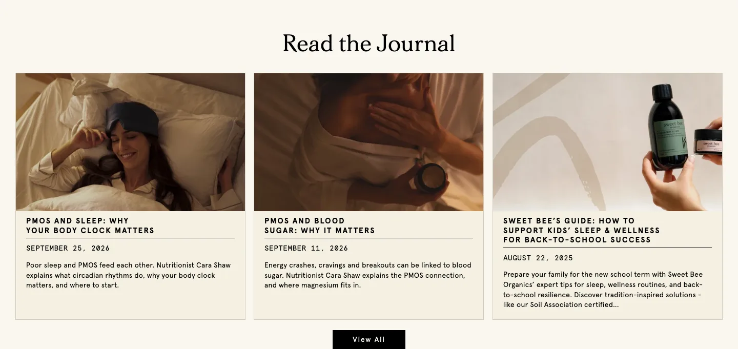 Blog posts from Sweet Bee Organics UK