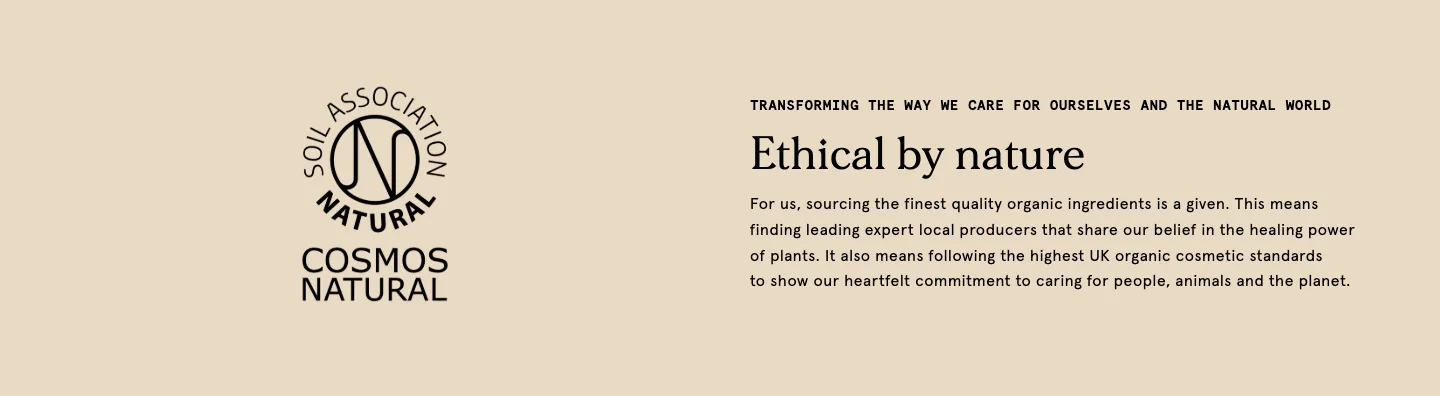 Ethical by nature from Sweet Bee Organics UK