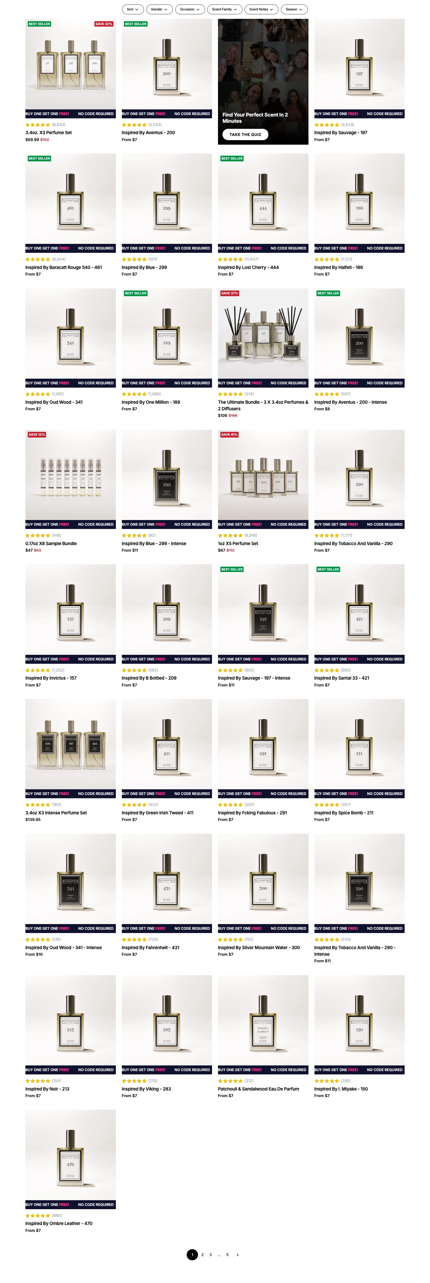 Product listing from The Essence Vault
