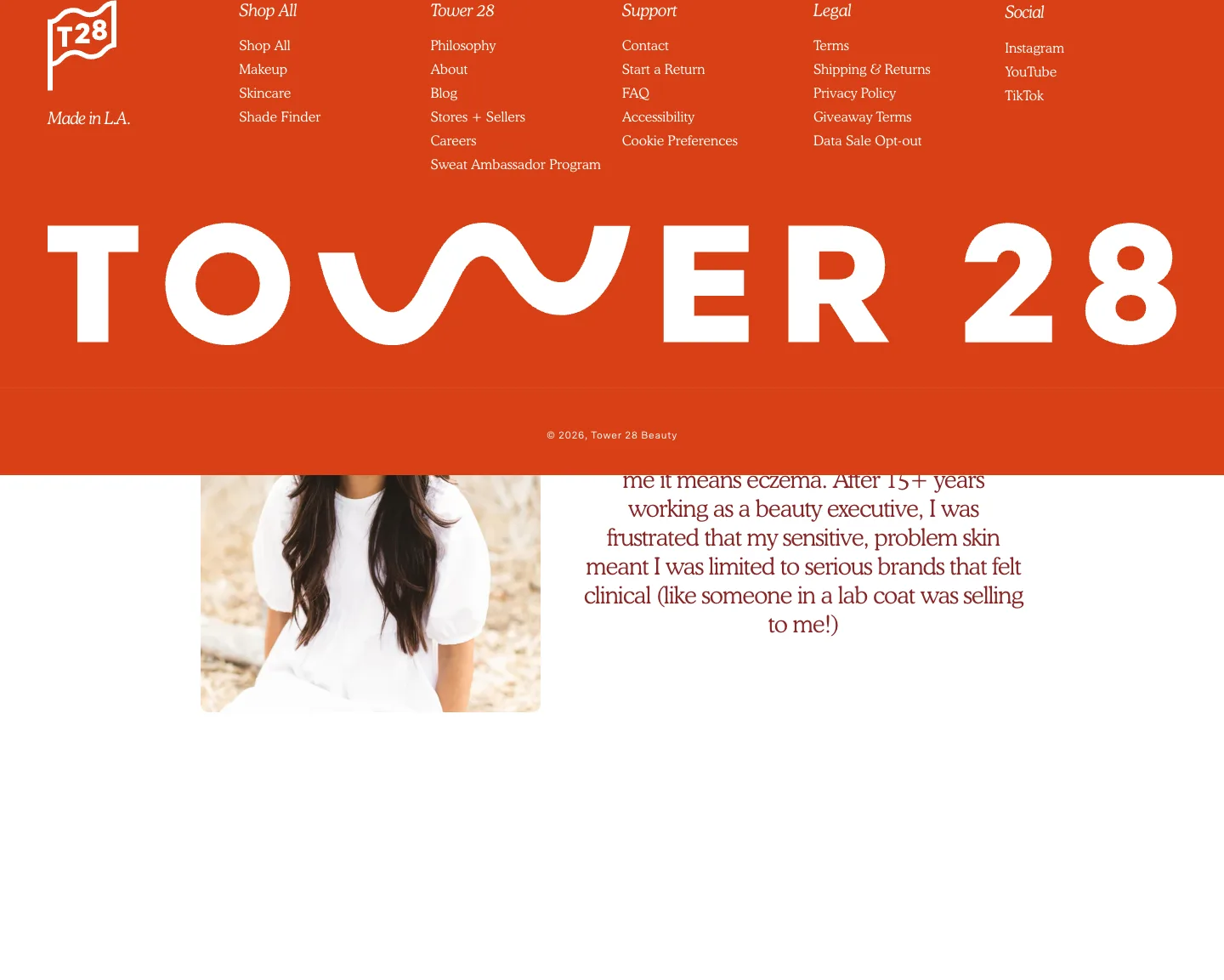 Footer from Tower 28 Beauty