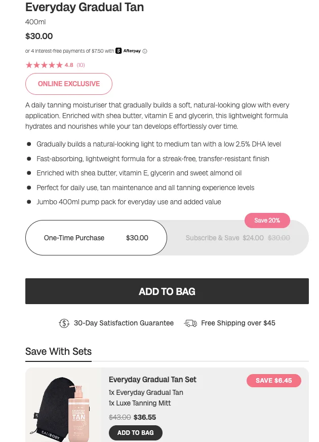 Buy box from Bali Body
