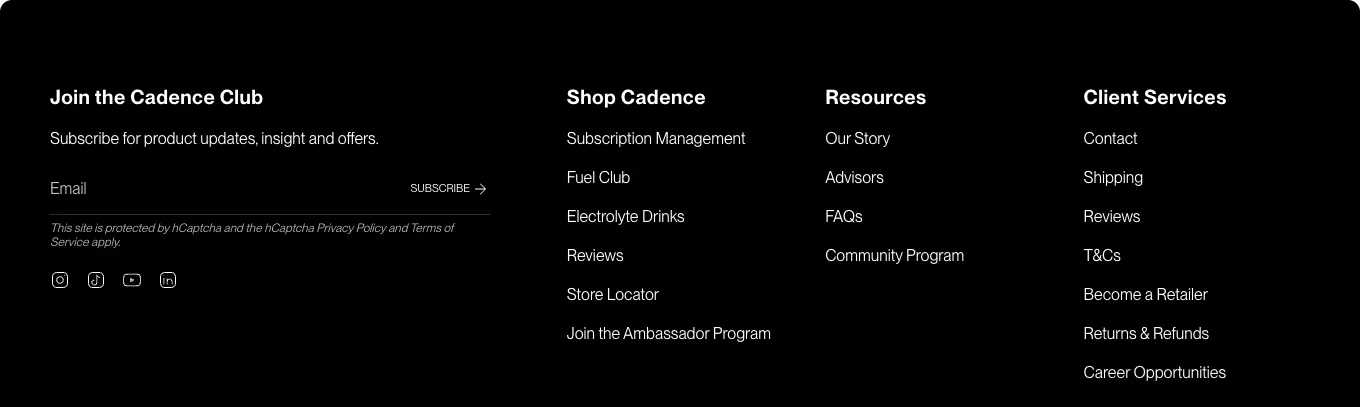 Join the Cadence Club from Cadence