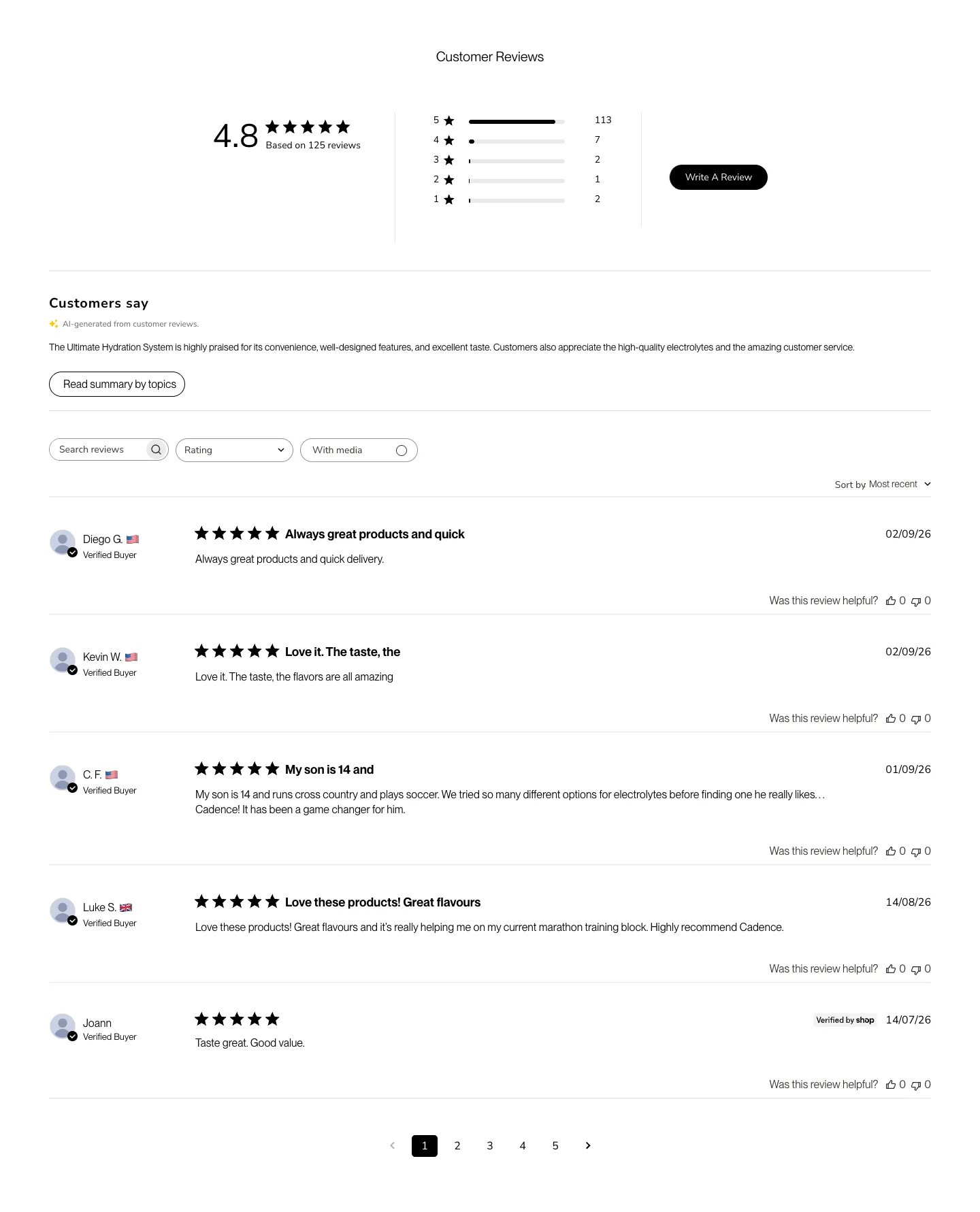 Customers say from Cadence